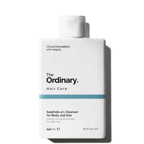 The Ordinary Nettoyant au sulfate 4 % - Nettoyant corps et cheveux - 240ml