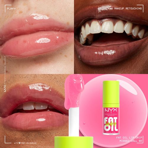 Nyx Professional Makeup Lipgloss Fat Oil Lip Drip - Missed Call, 4,8 ml