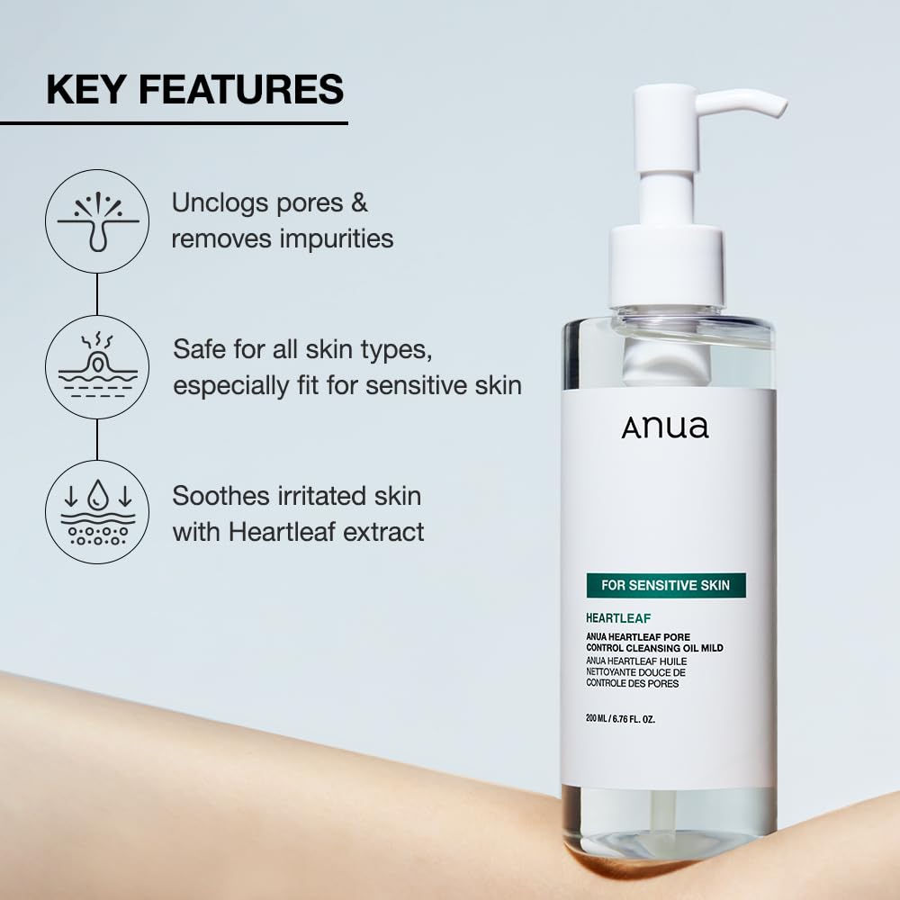 Anua Heartleaf Pore Control Cleansing Oil Mild- 200ML