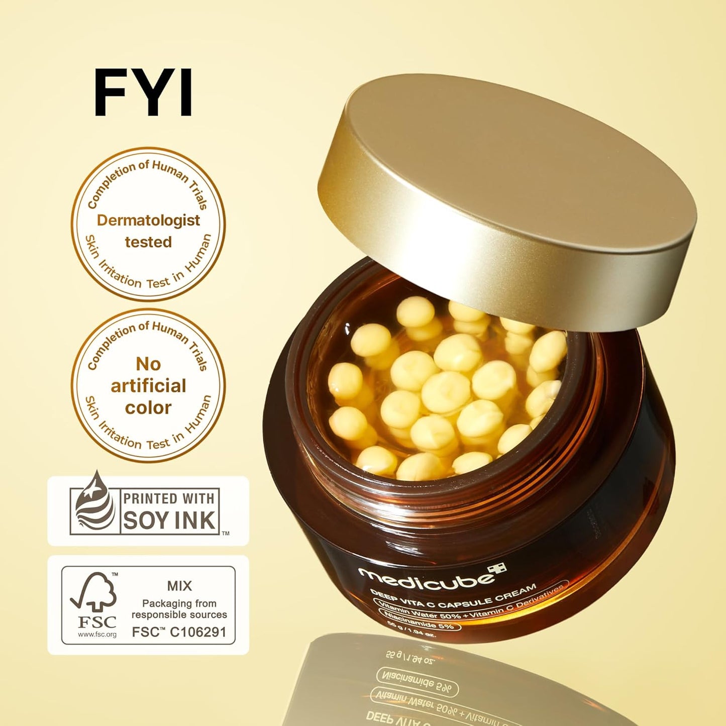 Medicube Deep Vita C Capsule Cream - 55g