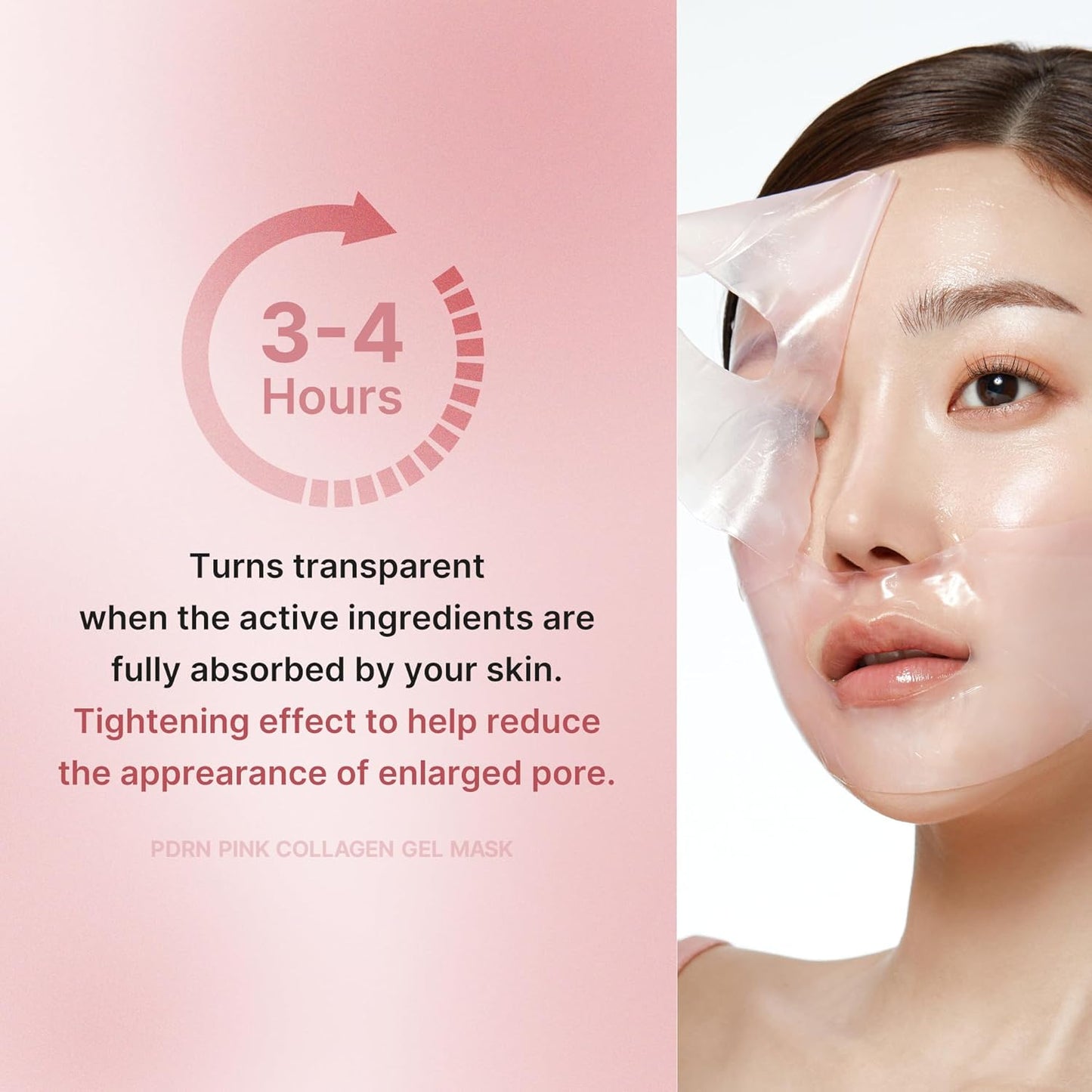 Medicube PDRN Pink Collagen Gel Mask - Pack X 4 units