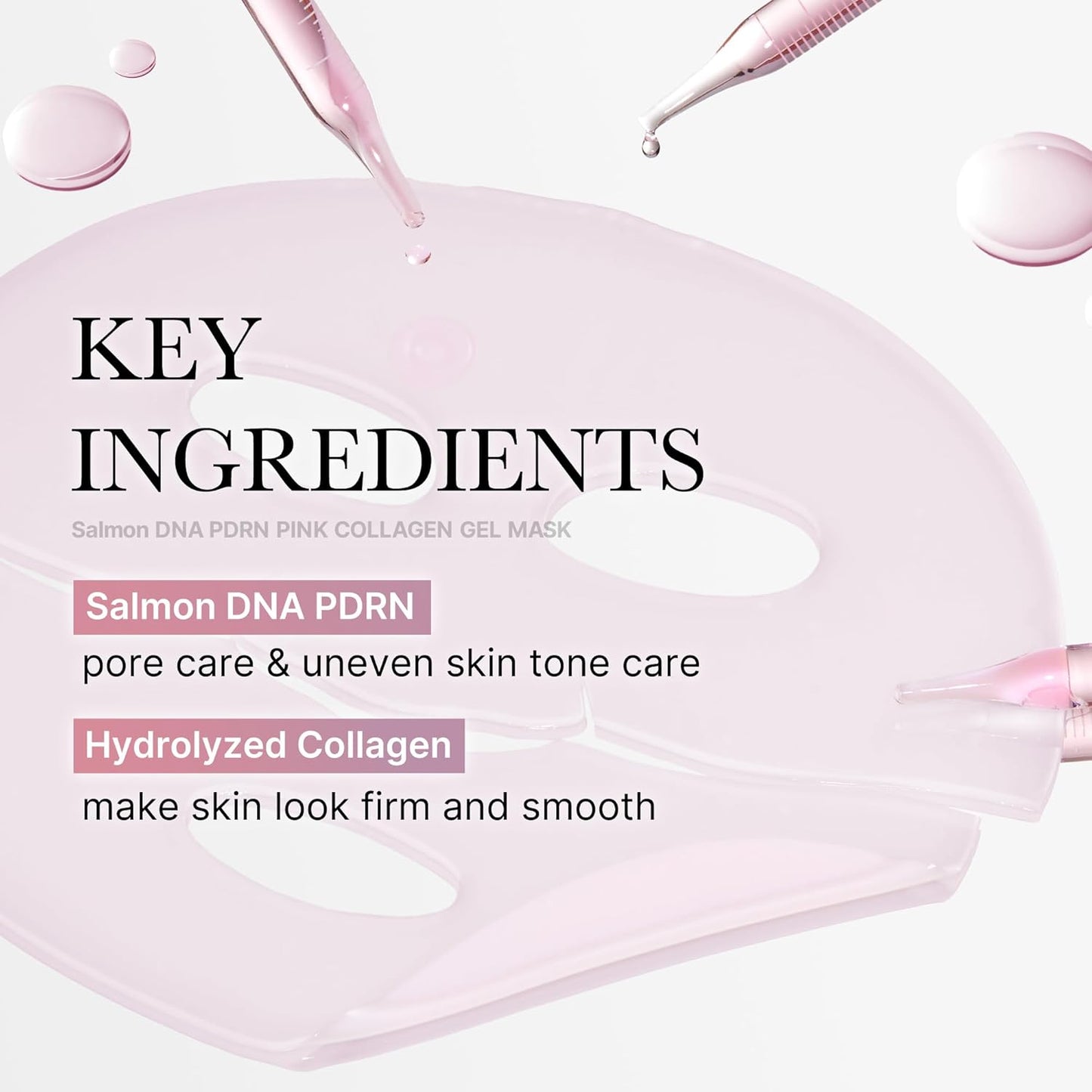 Medicube PDRN Pink Collagen Gel Mask - Pack X 4 units