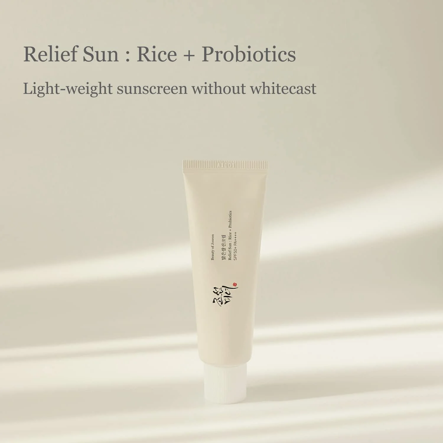 Beauty of Joseon Relief Sun : Rice Probiotics Set (pack 2 - 50ml)