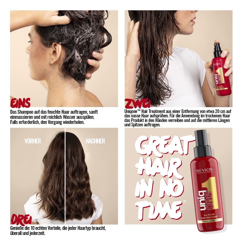 REVLON PROFESSIONAL UniqOne All In One Hair Treatment for more Volume - 150ml