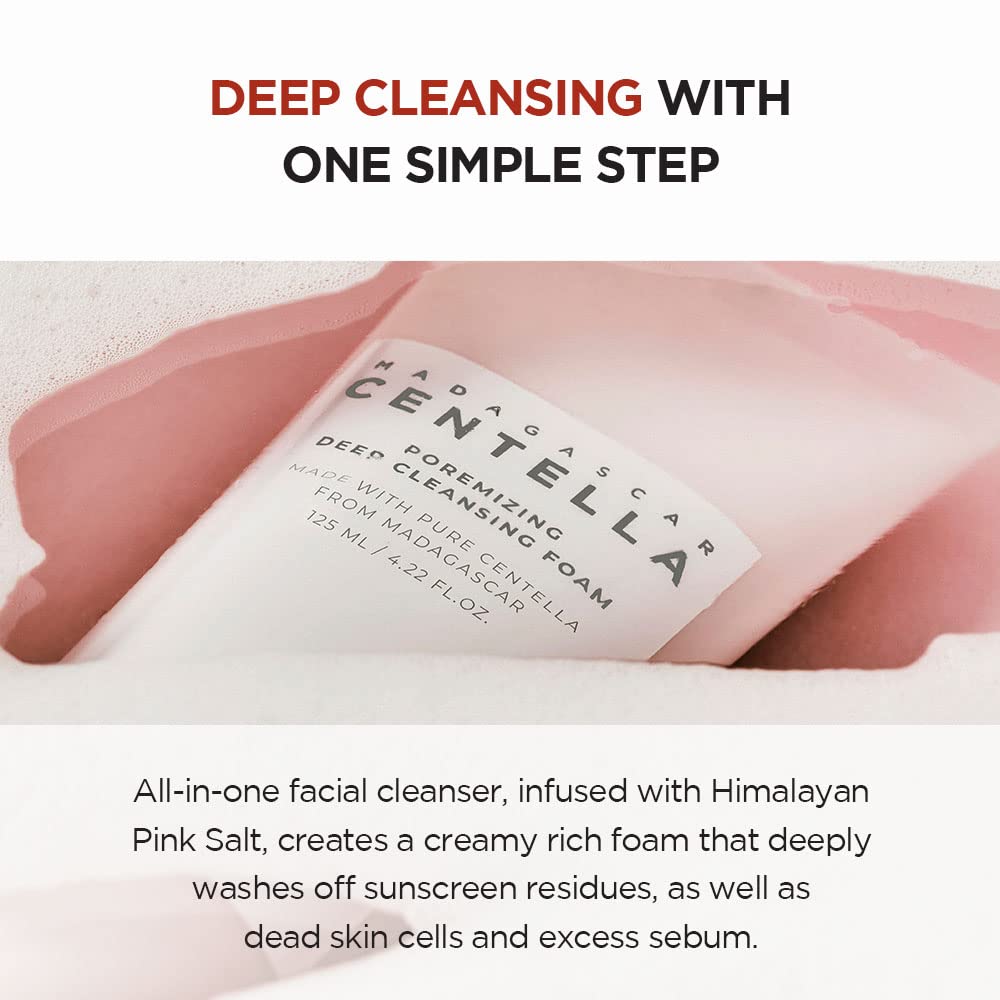 SKIN1004 MADAGASCAR Centella Poremizing Deep Cleansing Foam - 125ML