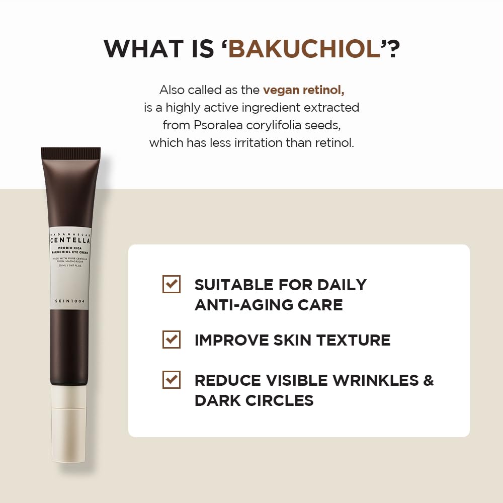 SKIN1004 MADAGASCAR Centella Probio-Cica Bakuchiol Eye Cream - 20ML