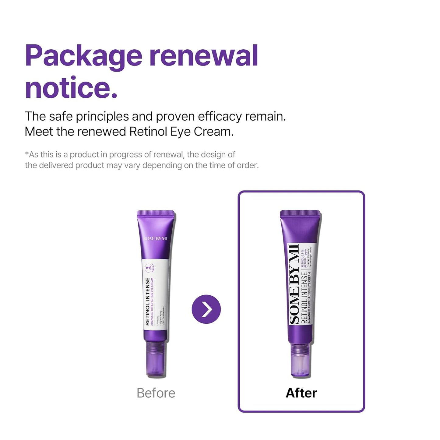 Some By Mi Retinol Intense Advanced Triple Action Eye Cream - 30 ml