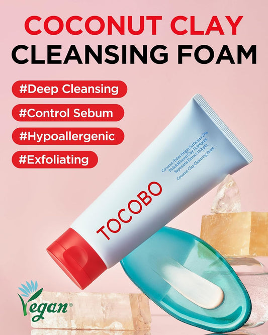 Tocobo Coconut Clay Cleansing Foam - 150ml