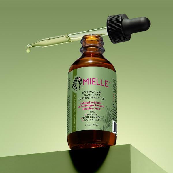 Mielle Organics Mielle Huile fortifiante pour les cheveux, Romarin et menthe - 59ml