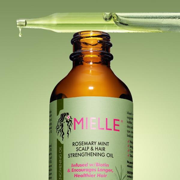 Mielle Organics Mielle Huile fortifiante pour les cheveux, Romarin et menthe - 59ml