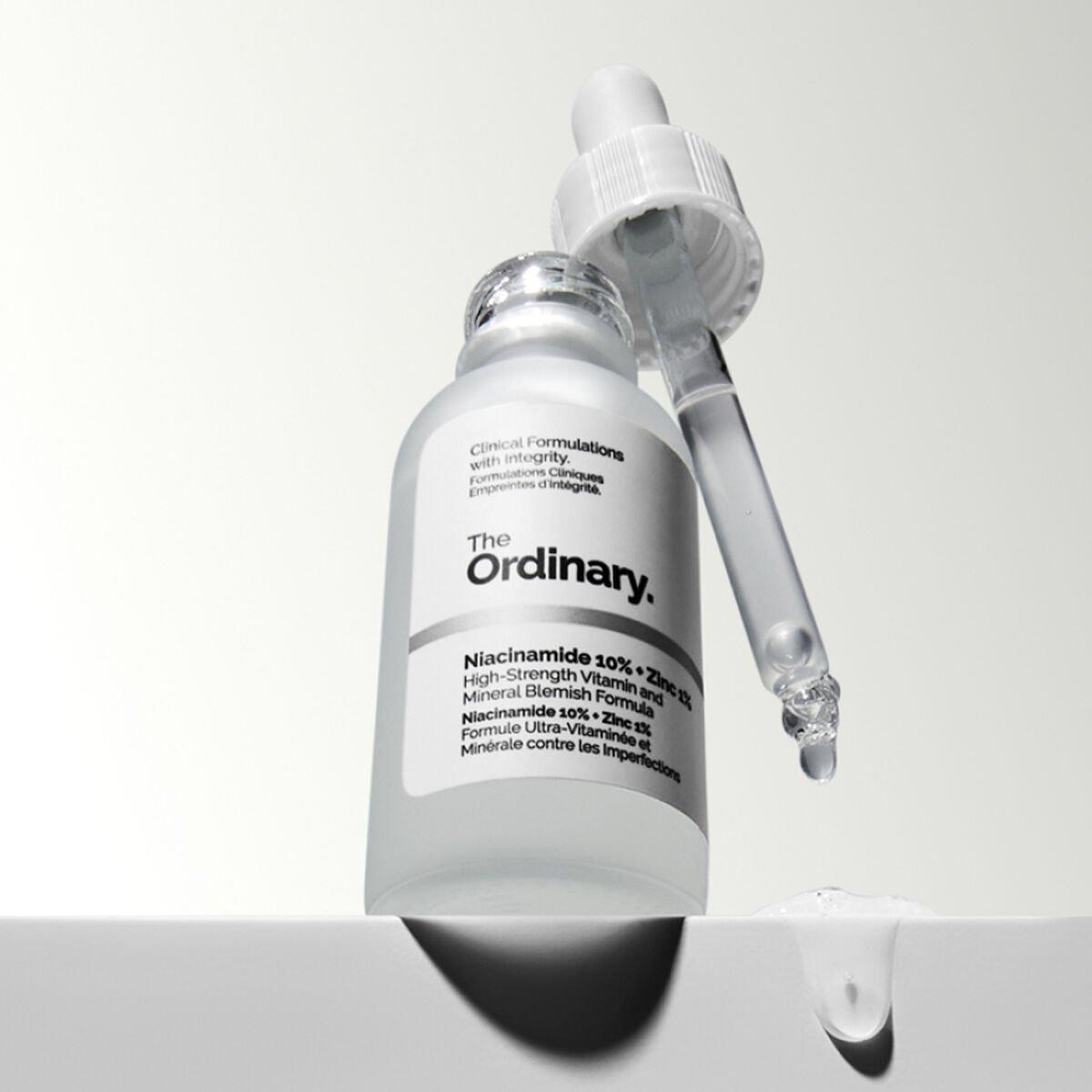 (Sans emballage ou endommagé) The Ordinary Niacinamide 10% + Zinc 1% - Sérum Anti-Imperfection - 30ML