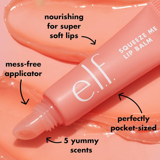 Elf Cosmetic Squeeze Me Lip Balm Moisturising Lip Balm with Hyaluronic Acid - Vanilla Frosting