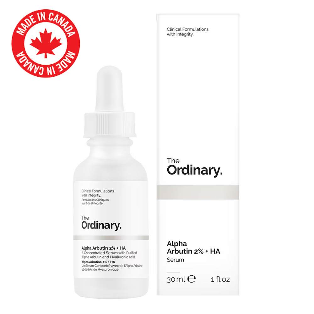 (Sans emballage ou emballage endommagé) The Ordinary Alpha Arbutin 2% + HA - Sérum Anti Hyper-Pigmentation - 30ML