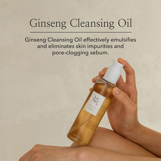 Beauty of Joseon Ginseng Cleansing Oil Waterproof Makeup Remover - 210ML