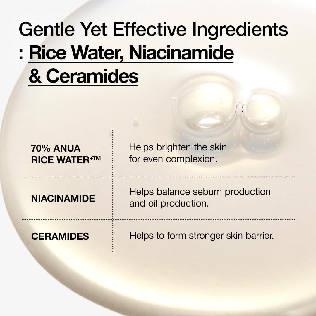 Anua RICE 70 Glow Milky Toner - 250ML