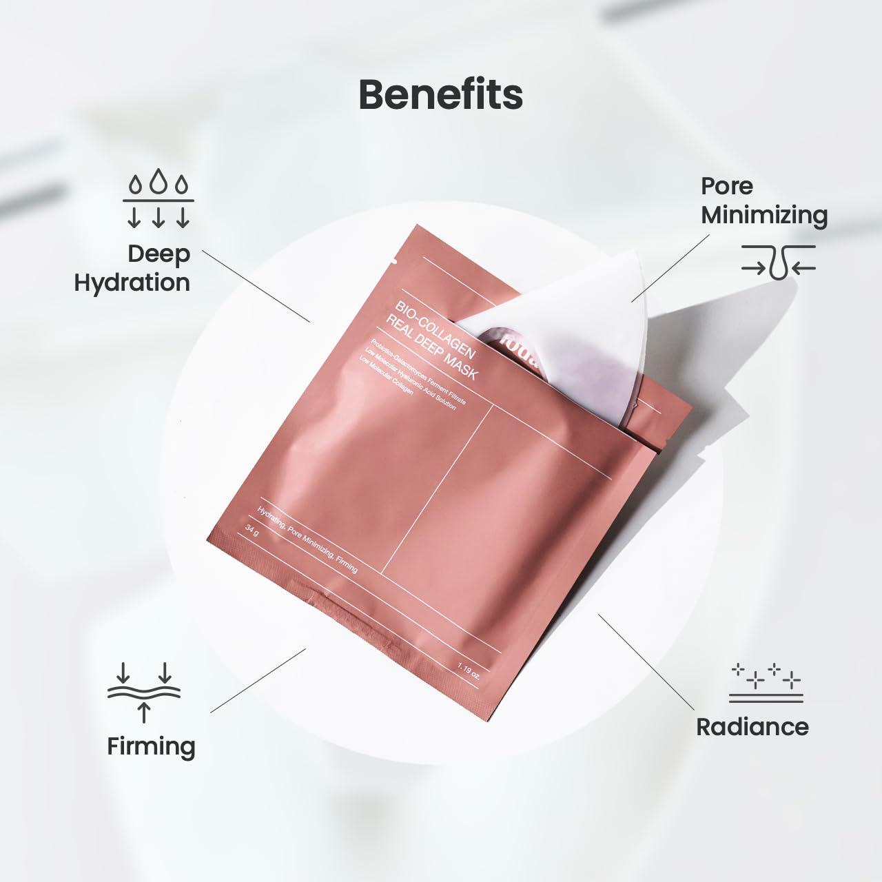 BIODANCE Bio-Collagen Real Deep Mask - Pack 4pcs