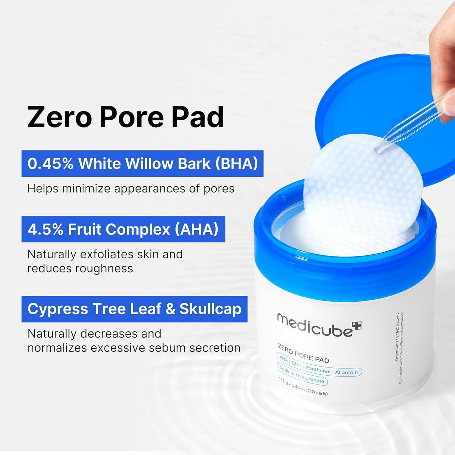 Medicube ZERO PORE PAD 2.0 - 70pcs
