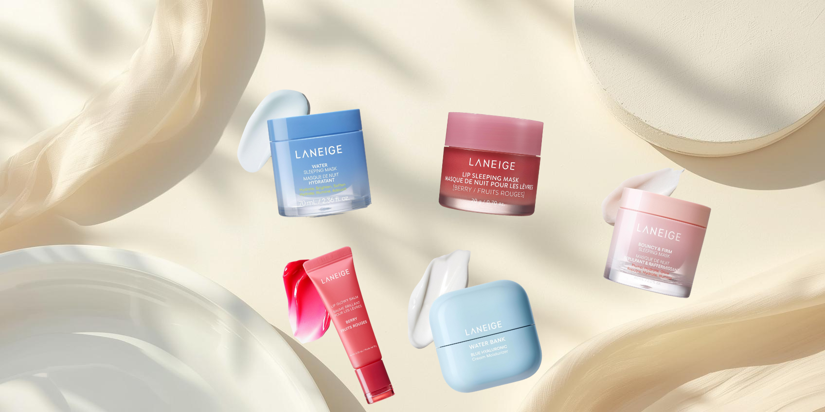 Best sellers Laneige Skincare coréenne au Maroc
