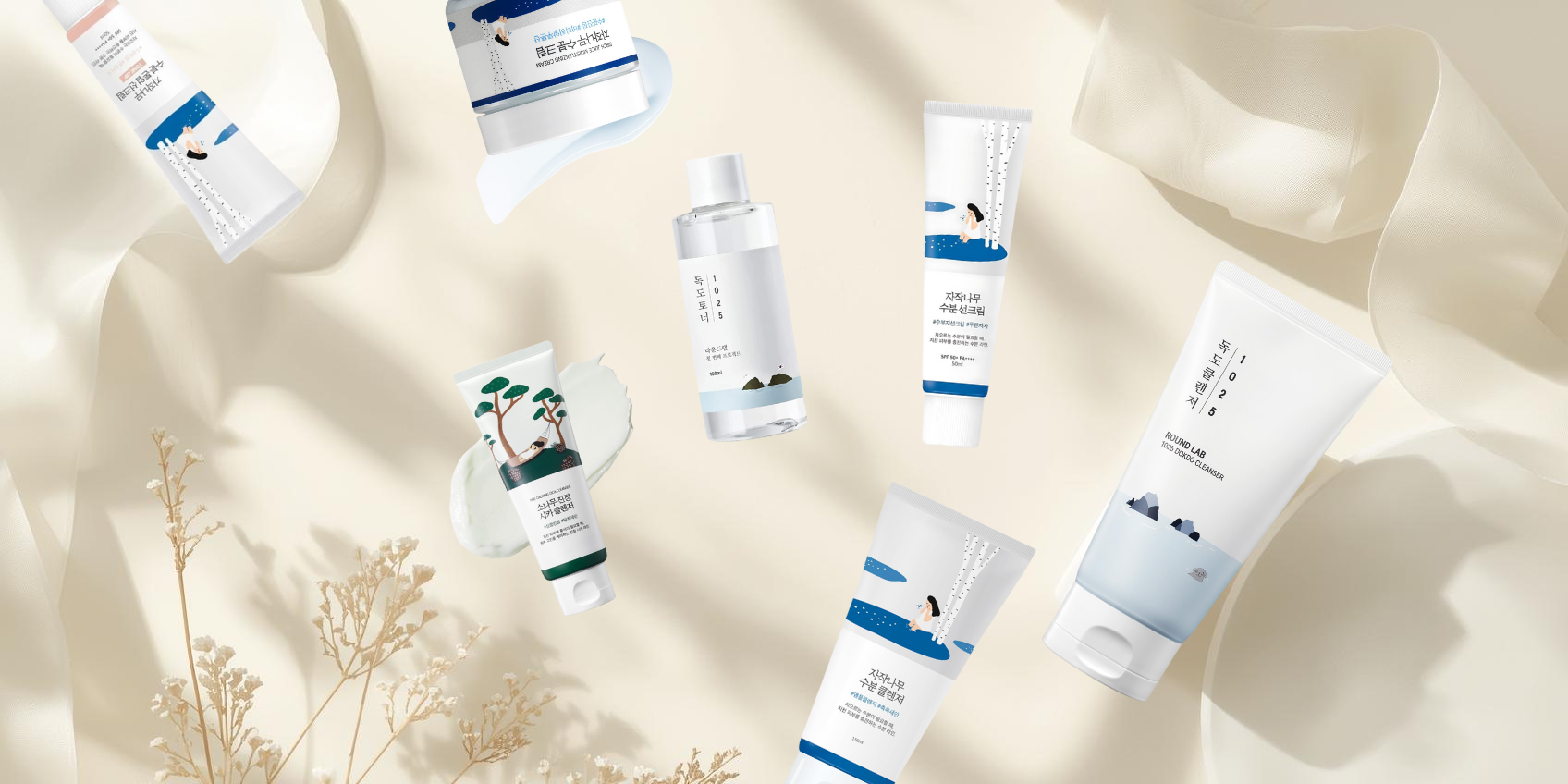 Best sellers Round Lab Skincare coréenne au Maroc