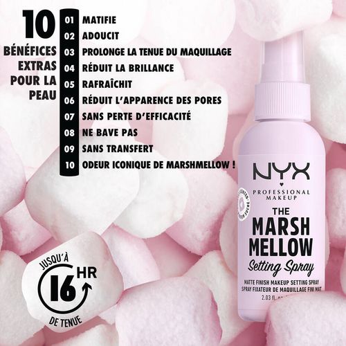 Nyx Professional Makeup Spray Fixateur Marshmellow - 60ml