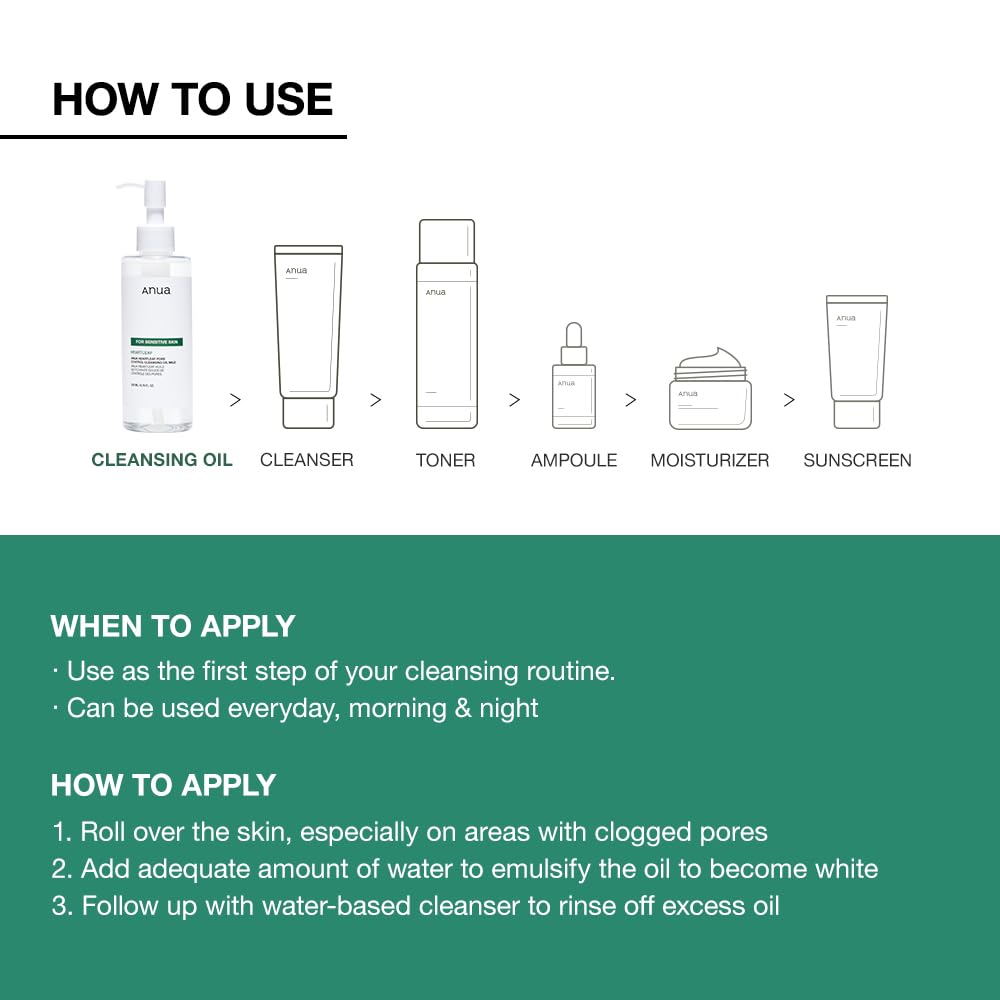 Anua Heartleaf Pore Control Cleansing Oil Mild- 200ML