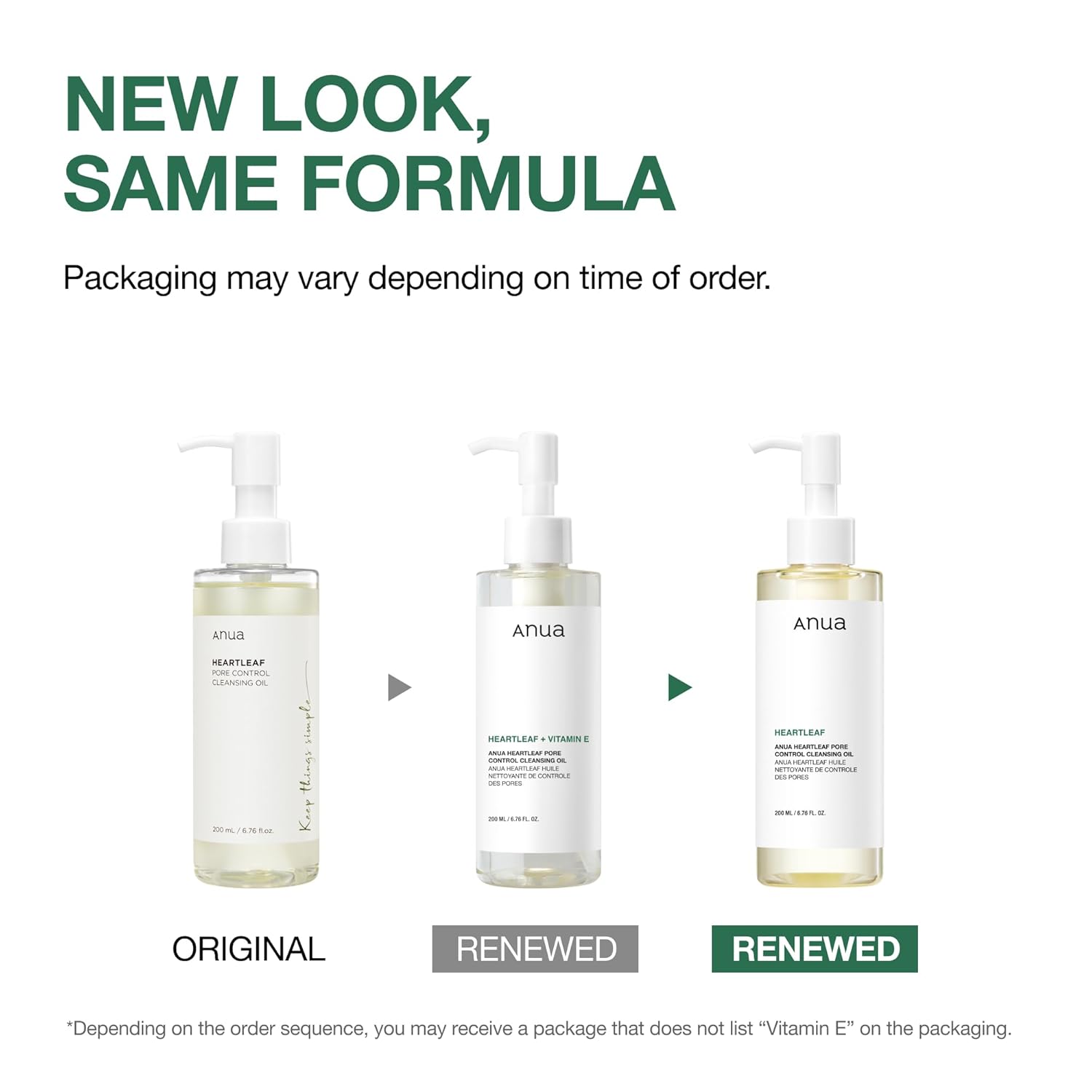 Anua Heartleaf Pore Control Cleansing Oil (NEW PACKAGING) - 200ML