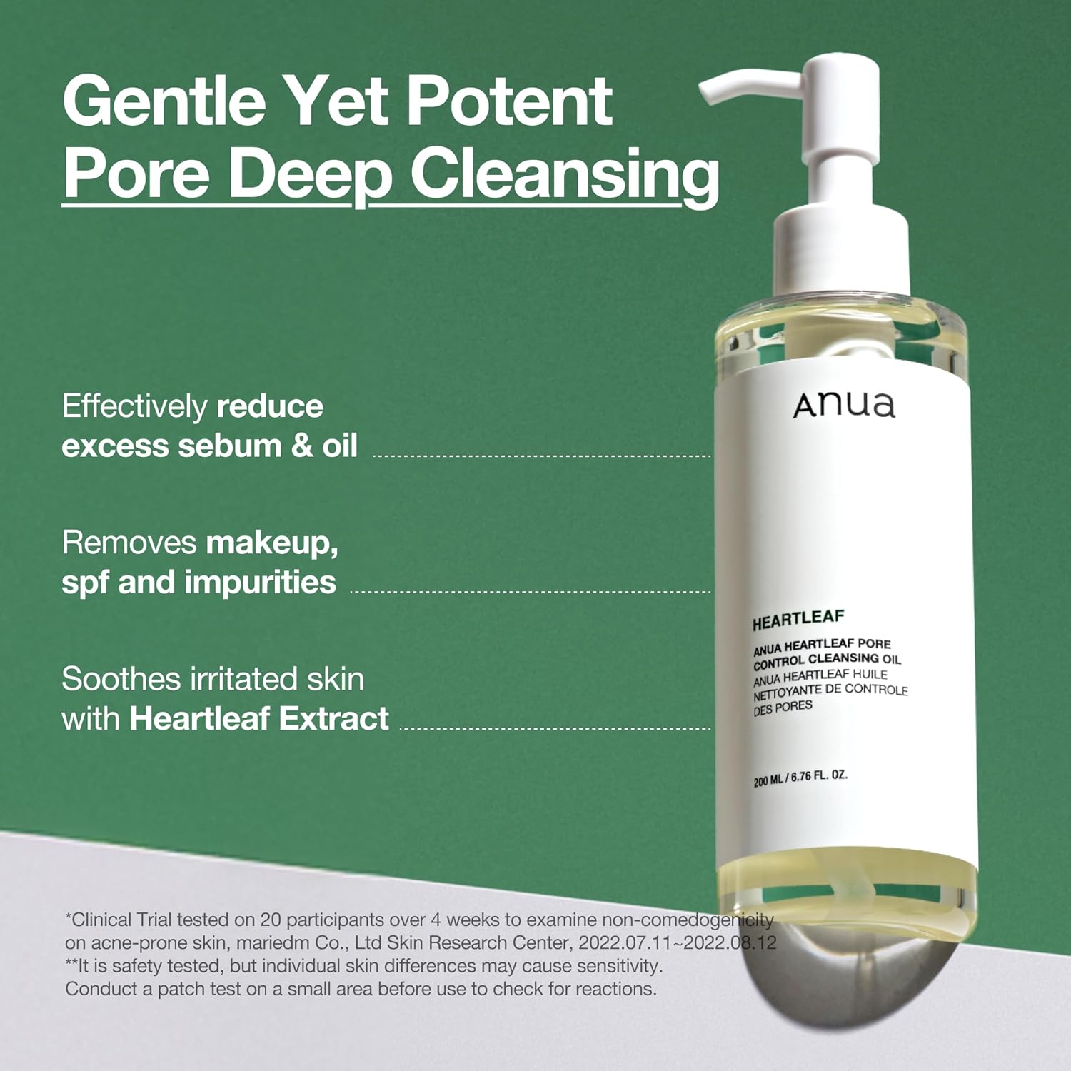 Anua Heartleaf Pore Control Cleansing Oil (NEW PACKAGING) - 200ML