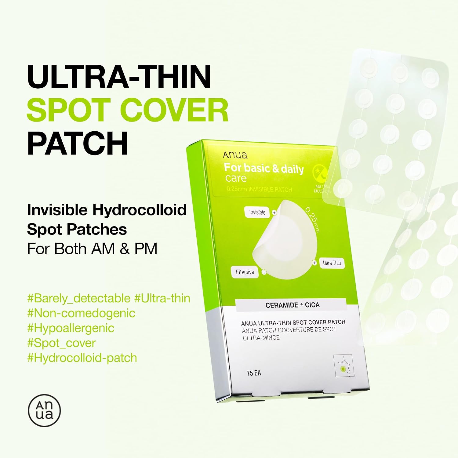 Anua Ultra Thin Spot Cover Patch - 75 units