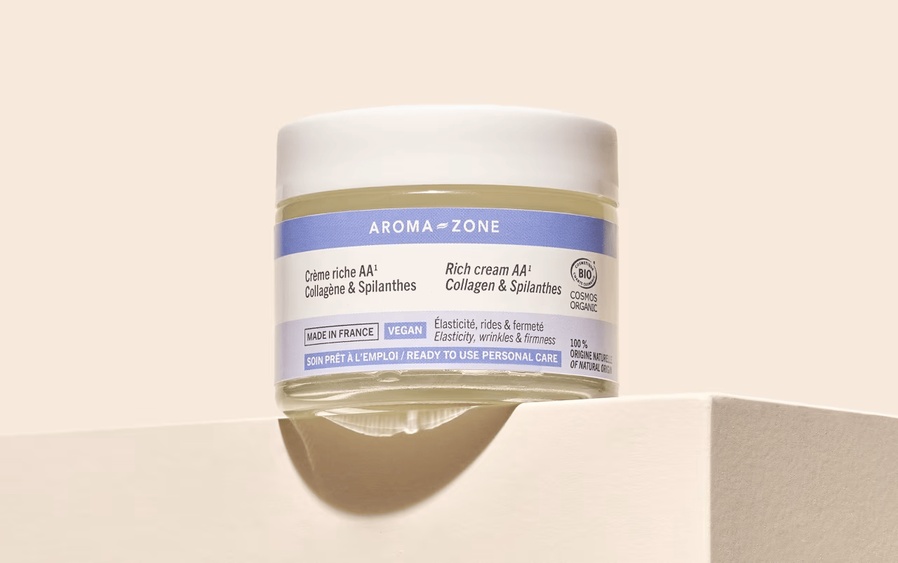 Aroma Zone Crème riche Collagène Vegan & Spilanthes - 50ml