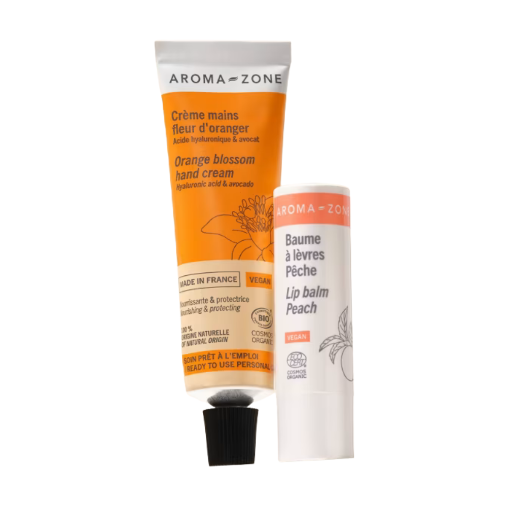 Aroma Zone Duo mains & lèvres Nutrition - 20ml