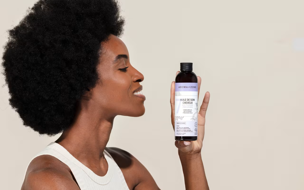 Aroma Zone Huile de soin Cheveux aux 7 huiles précieuses - 250ml