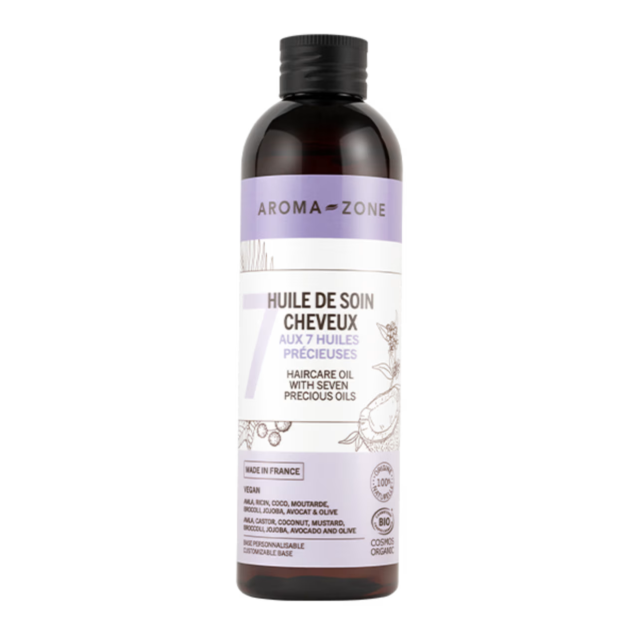 Aroma Zone Huile de soin Cheveux aux 7 huiles précieuses - 250ml