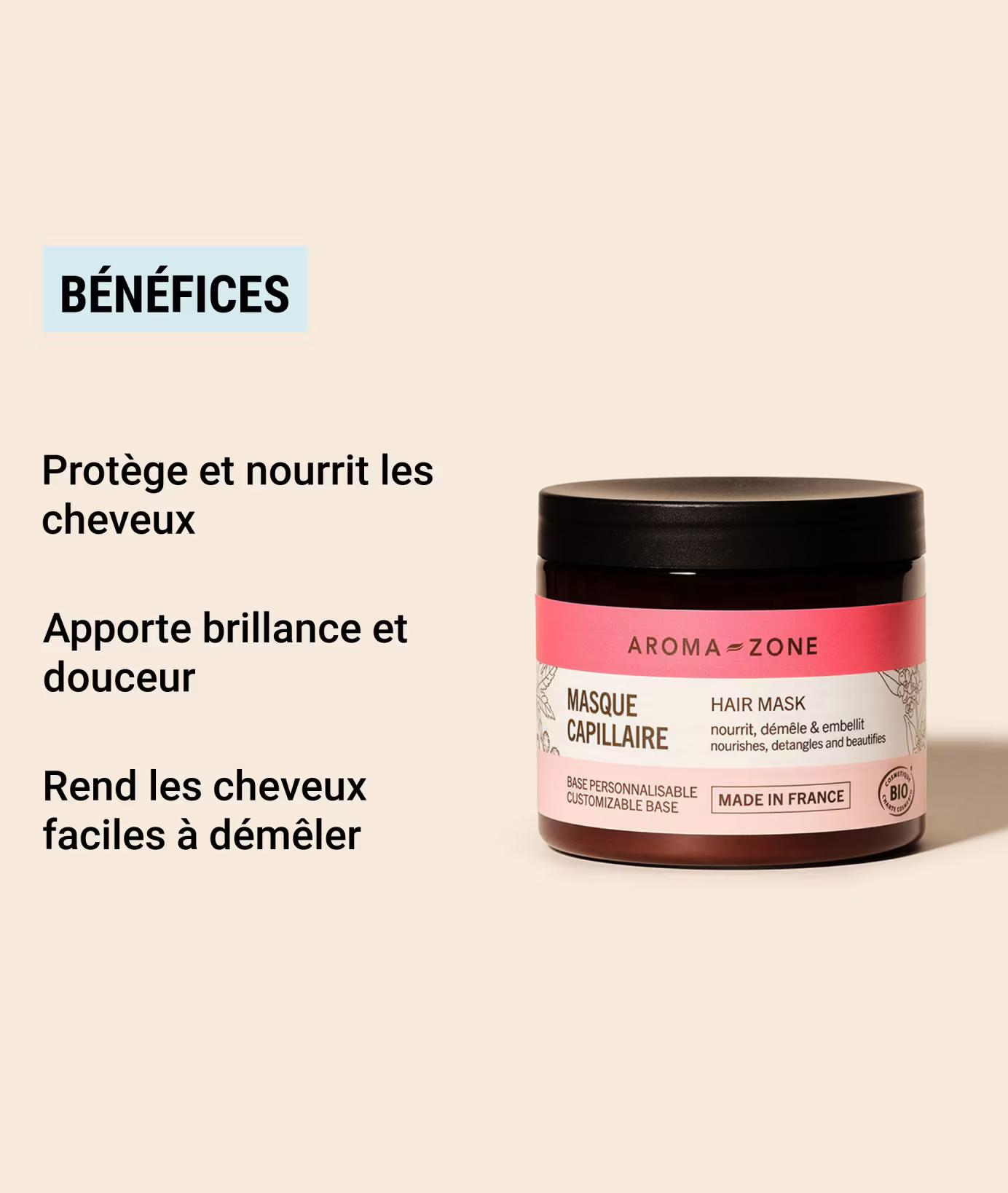 Aroma Zone Masque capillaire - 200ml