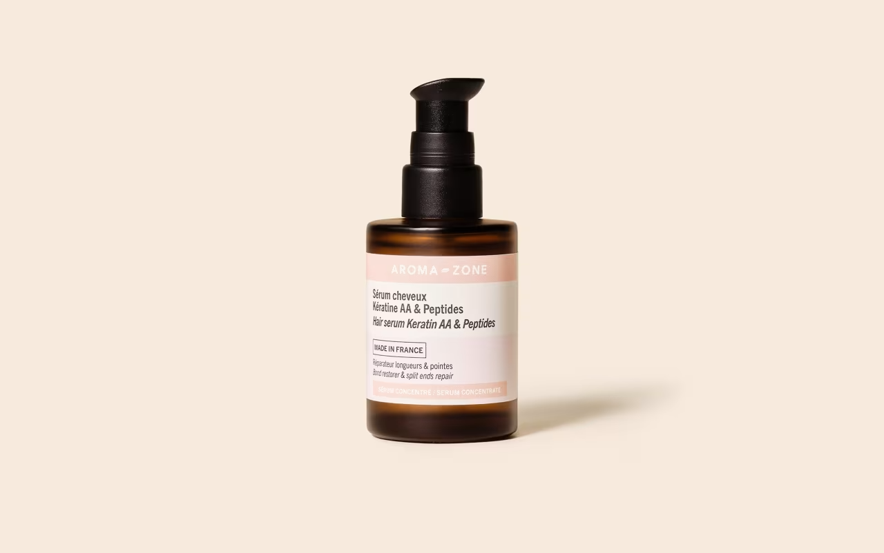 Aroma Zone Sérum Cheveux Kératine AA & Peptides - 50ml