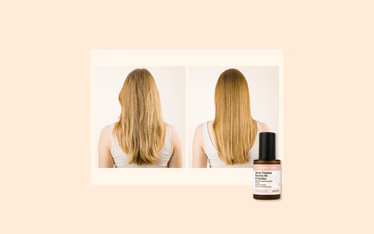 Aroma Zone Sérum Cheveux Kératine AA & Peptides - 50ml
