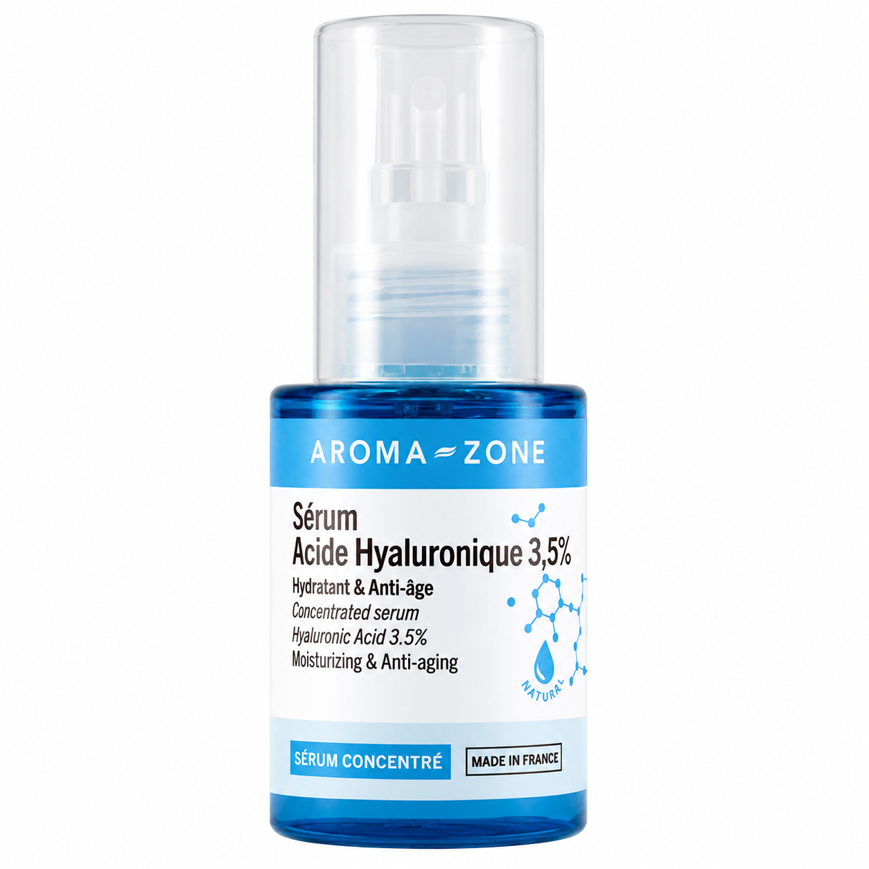 Aroma Zone Sérum concentré d'Acide hyaluronique 3,5% - 30ml