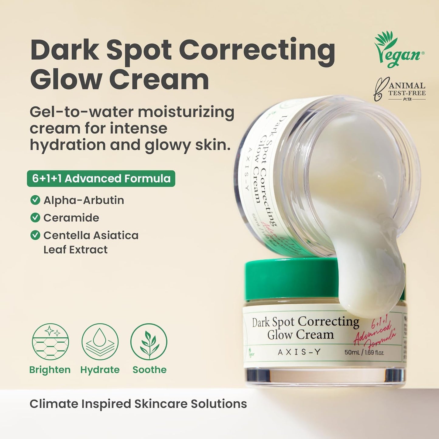 Axis-Y Dark Spot Correcting Glow Cream - 50ML