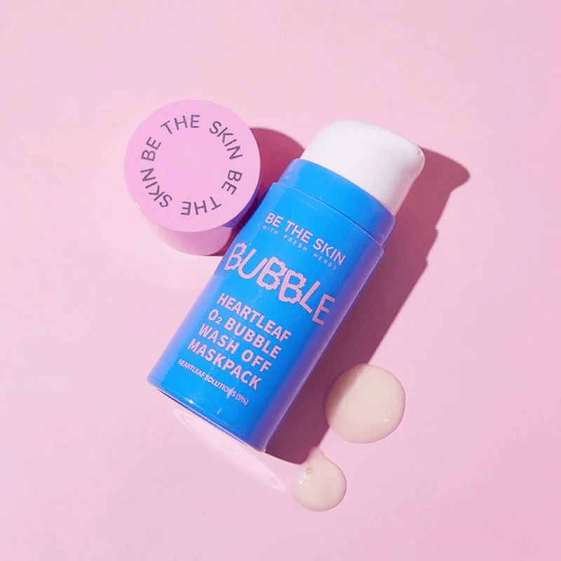 Be The Skin Heartleaf O2 Bubble Wash Off Maskpack - 50g