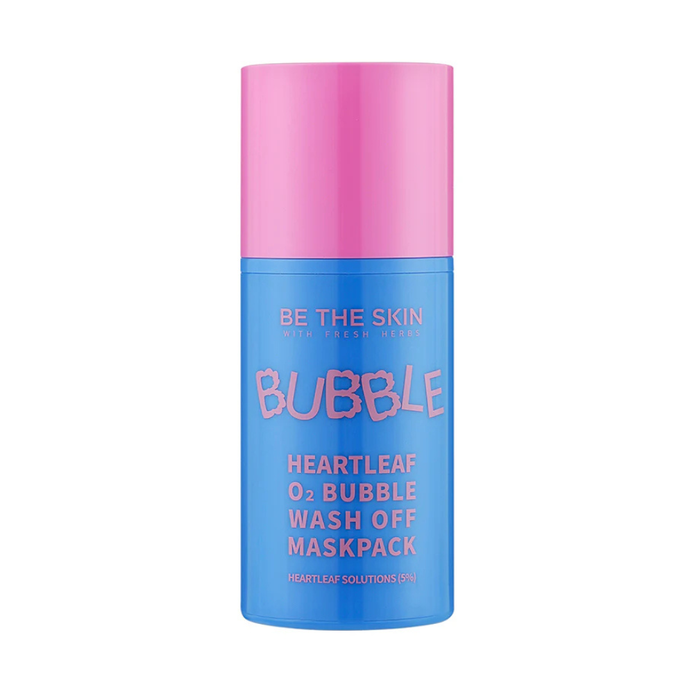 Be The Skin Heartleaf O2 Bubble Wash Off Maskpack - 50g