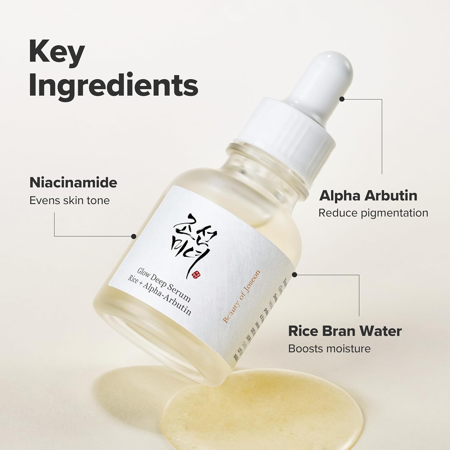 Beauty of Joseon Glow Deep Serum : Rice + Alpha Arbutin - 60ML