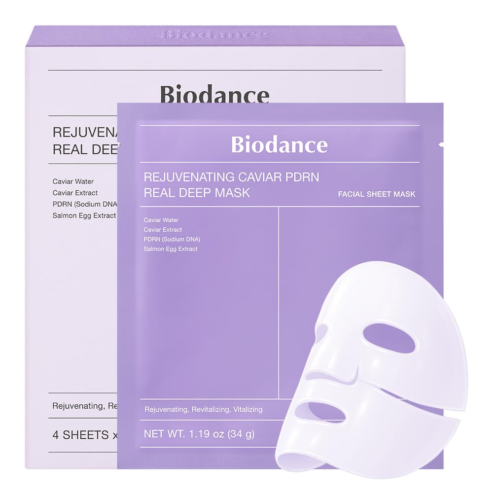 Biodance Rejuvenating Caviar PDRN Real Deep Mask (34gx4 masks)