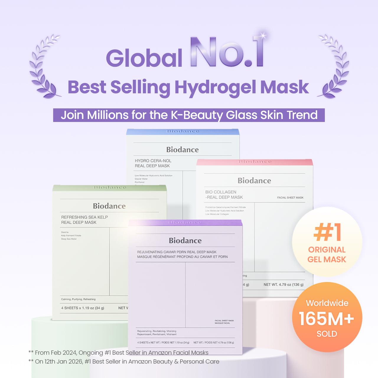 Biodance Rejuvenating Caviar PDRN Real Deep Mask (1 mask)