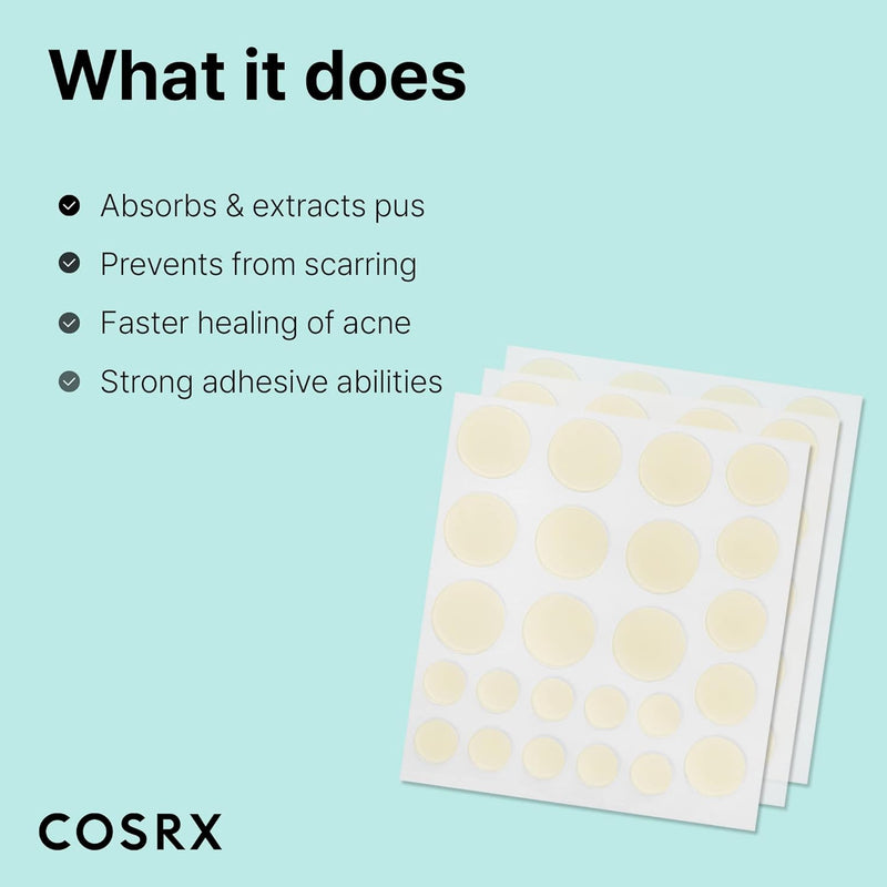 Cosrx Master Patch Original Fit - Pansement et traitement efficace anti-acné