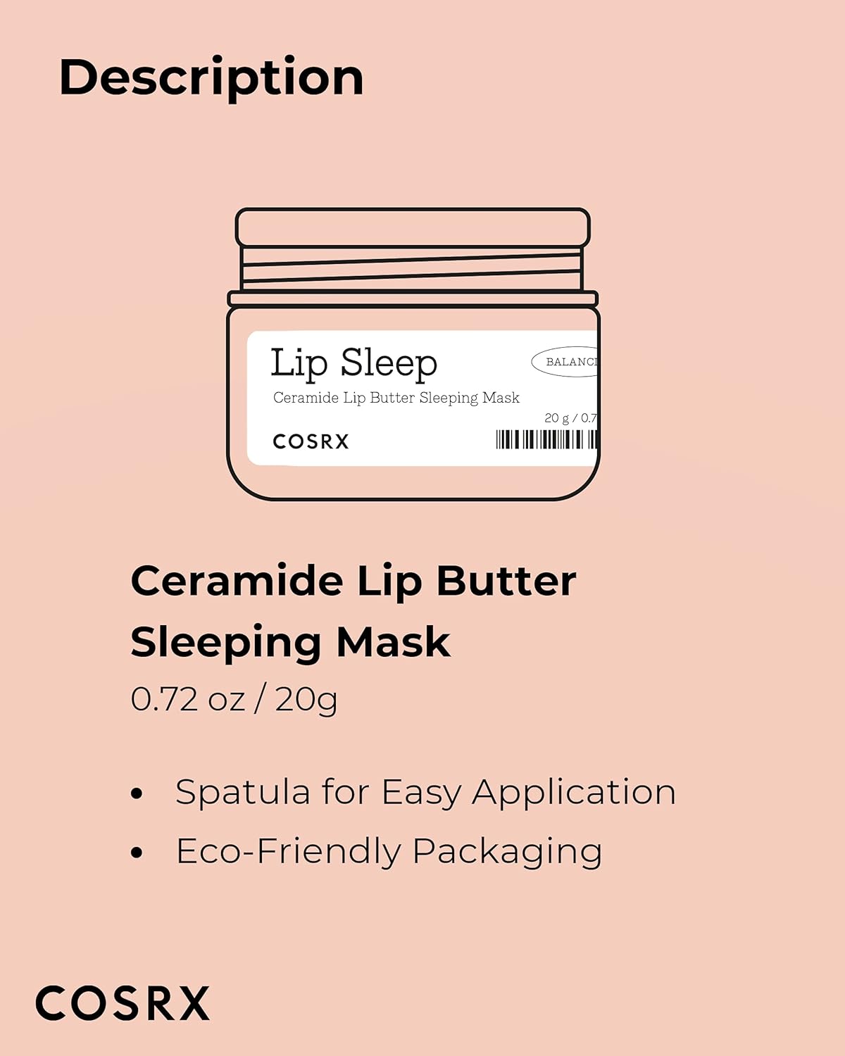 Cosrx Lip Sleep Ceramide Lip Butter Sleeping Mask - 20g