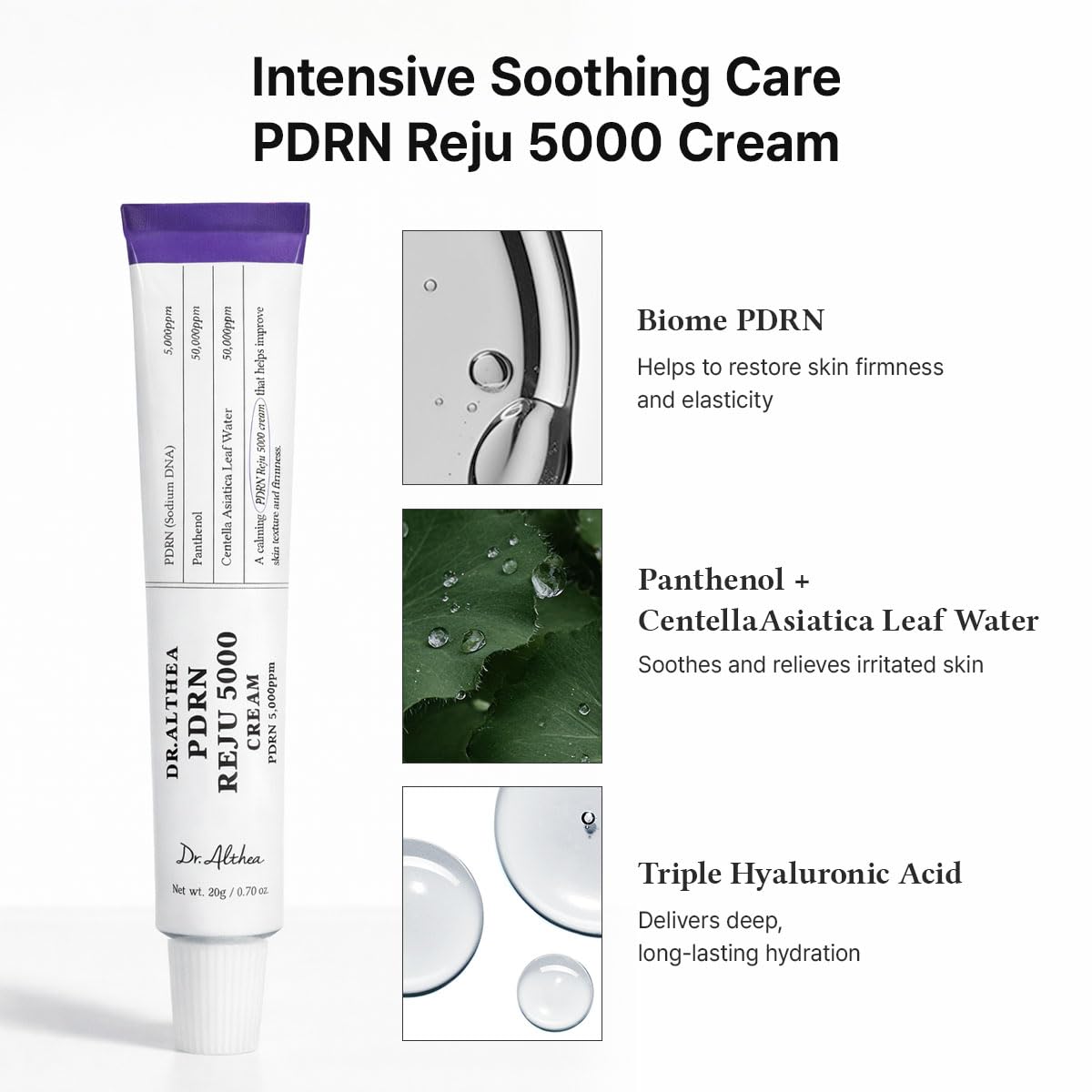 Dr.Althea PDRN Reju 5000 Cream 20g (PDRN 5000ppm) - 20g