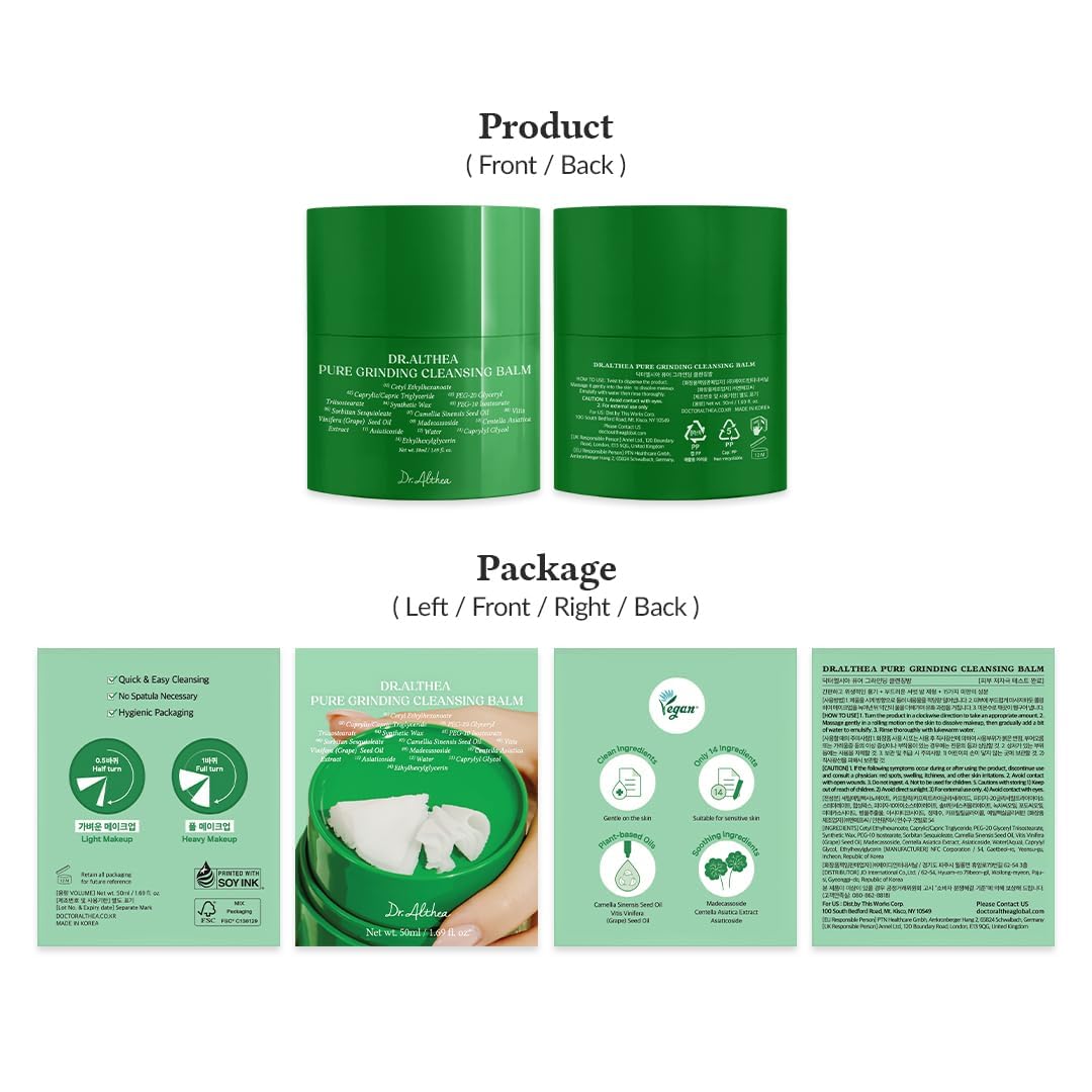 Dr.Althea Pure Grinding Cleansing Balm - 50ml