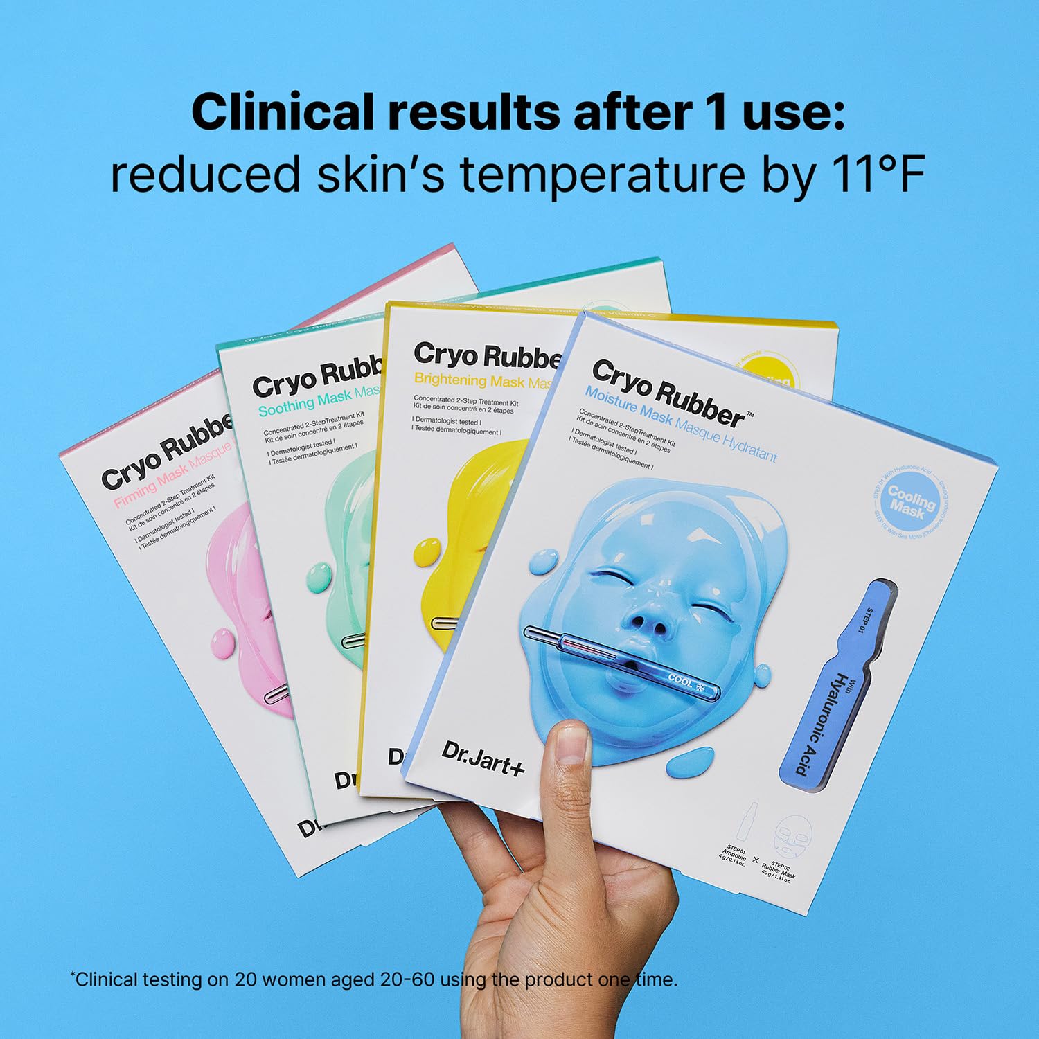 Dr.Jart+ Cryo Rubber Moisture Mask with Hyaluronic Acid