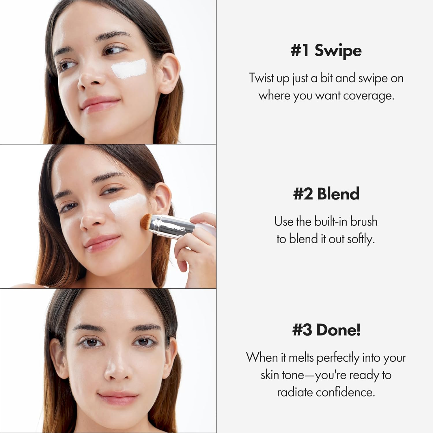 ELROEL Blanc Cover Cream Stick V 202 Natural - Stick Foundation
