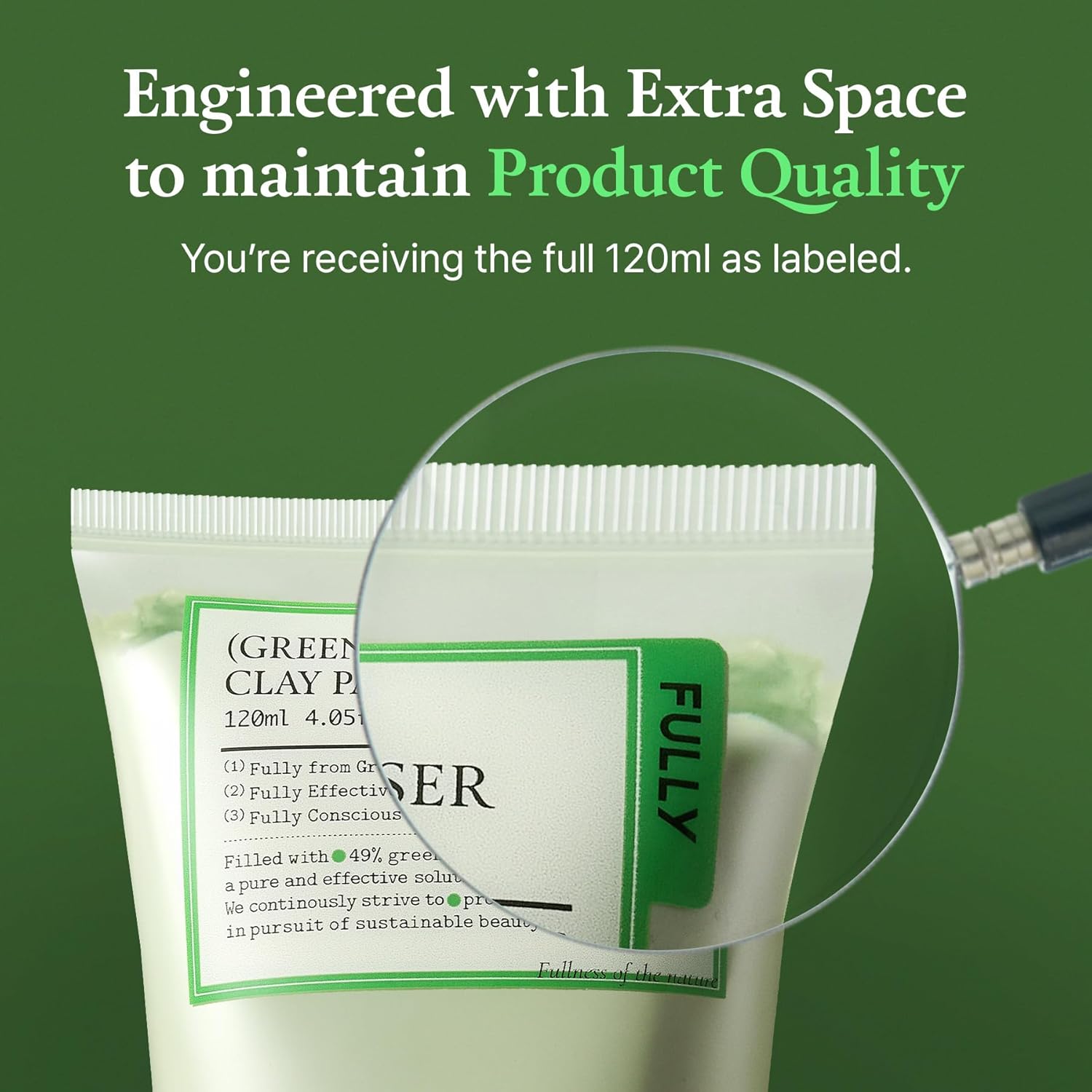 FULLY Green Tomato Clay Mask Cleanser - 120ml
