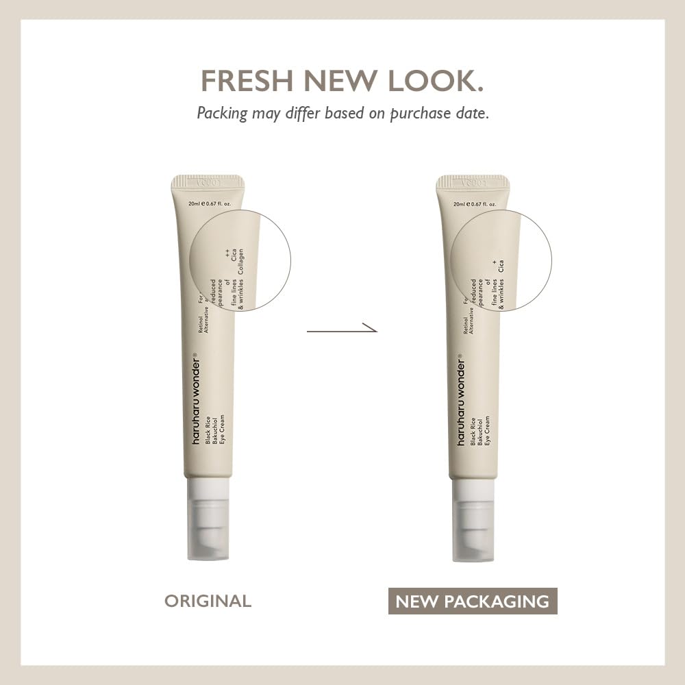 Haruharu Wonder Black Rice Bakuchiol Eye Cream - 20ml